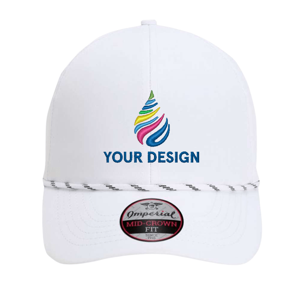 https://dnbifi8ep0rlz.cloudfront.net/branditgraphix/images/product/Imperial_6054_-_The_Habanero_Performance_Rope_Cap_-_White_1_.png
