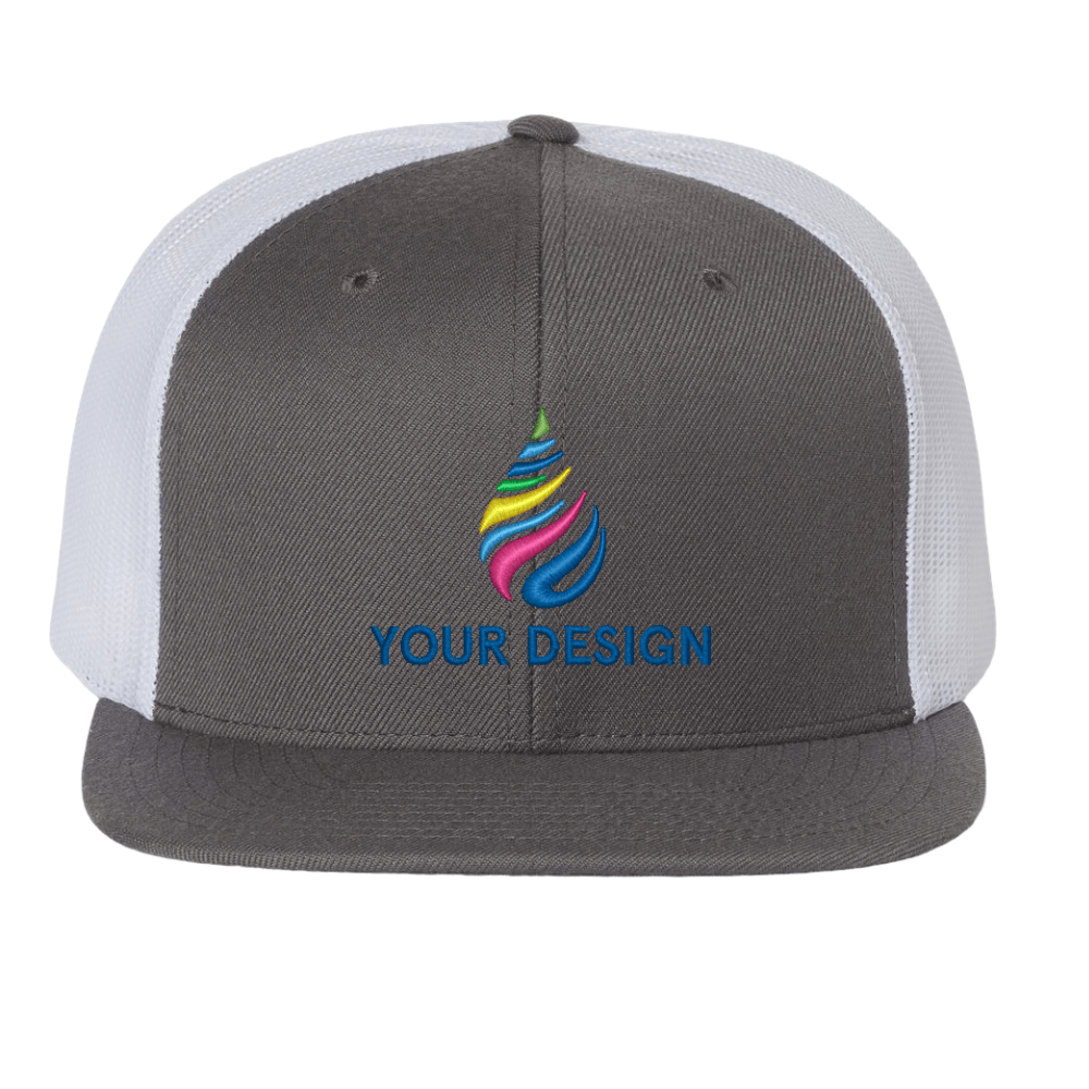 https://dnbifi8ep0rlz.cloudfront.net/branditgraphix/images/product/Richardson_511_-_Wool_Blend_Flat_Bill_Trucker_Cap_-_Charcoal_White.png