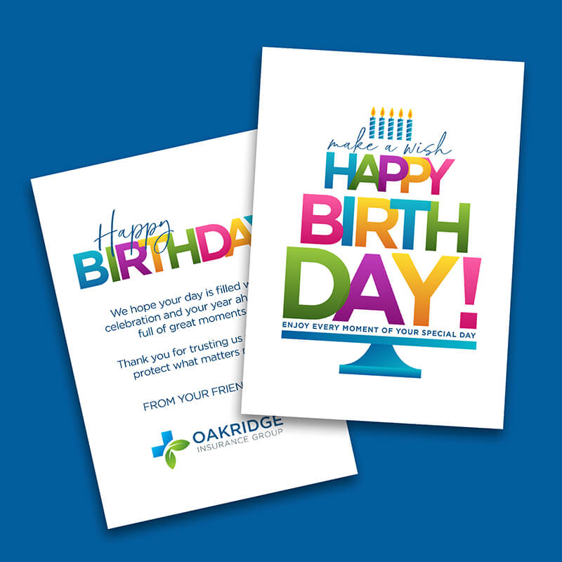 alt="Flat greeting cards"