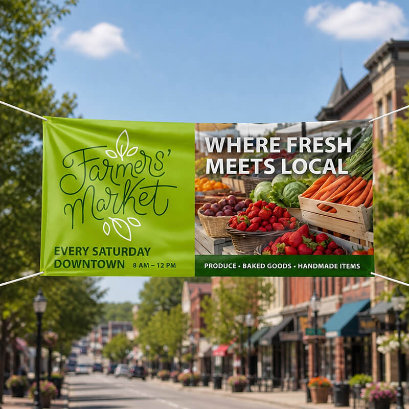Farmers Market Banner