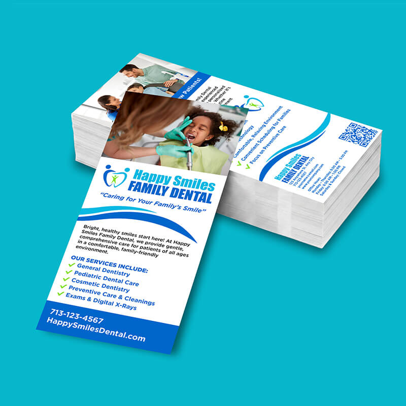 Rack Cards - stack