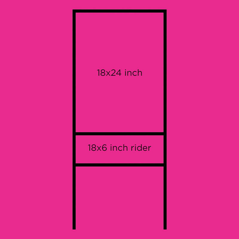 24x18 - Bolt-In 1 Rider